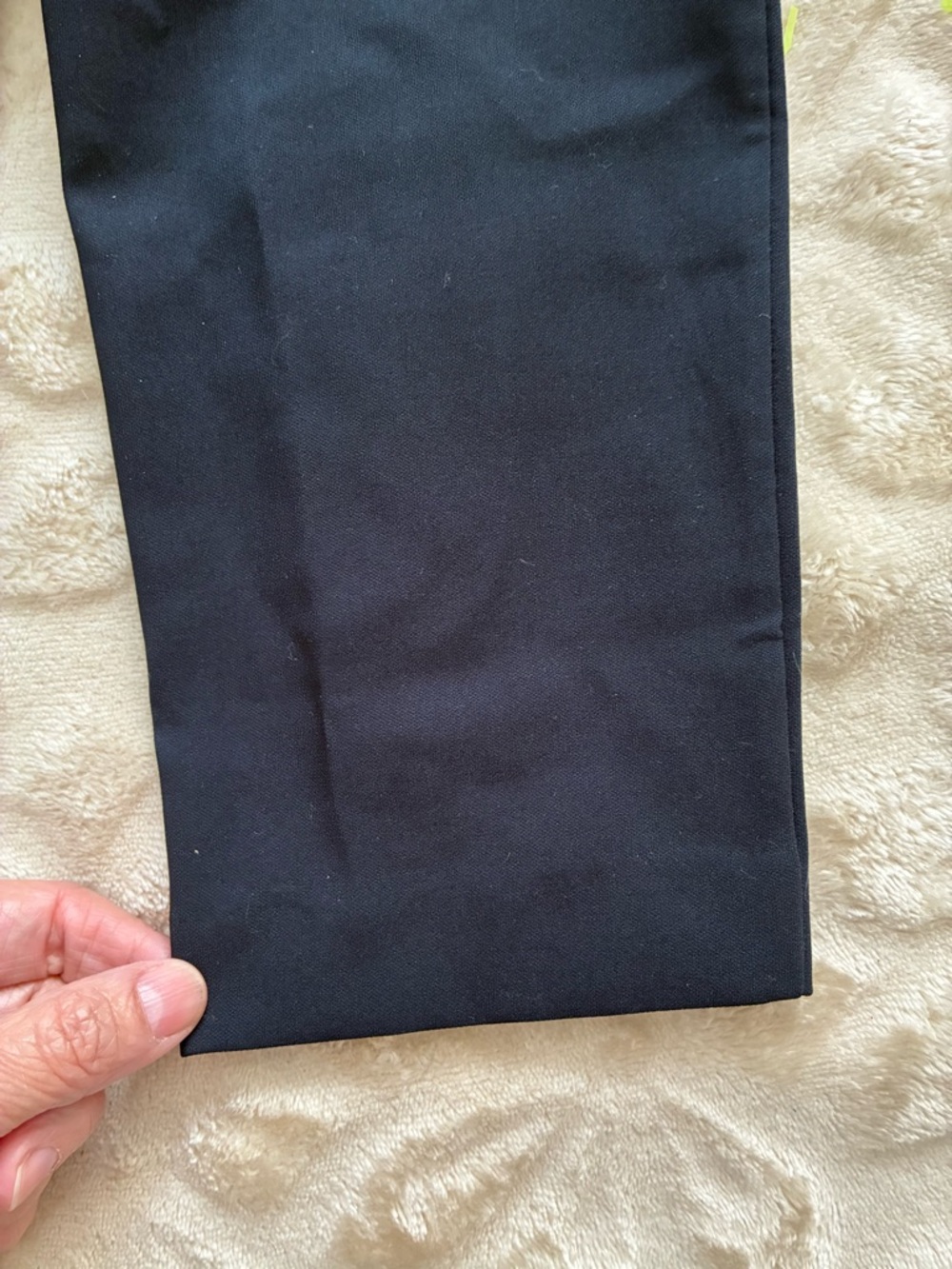 NWT Tommy Hilfiger Black Flat-Front Dress Pants - Picture 9 of 9